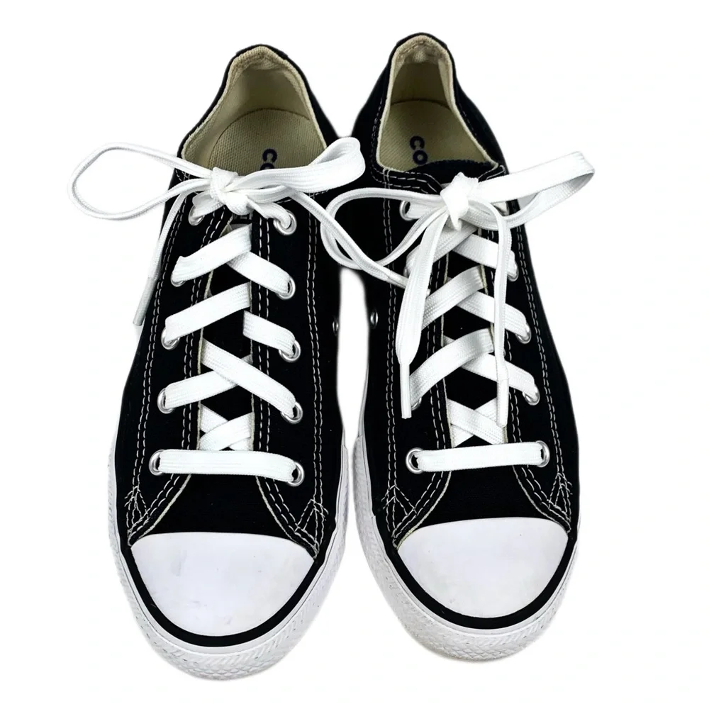 Converse Youth All Star Black Canvas Sneakers size 3